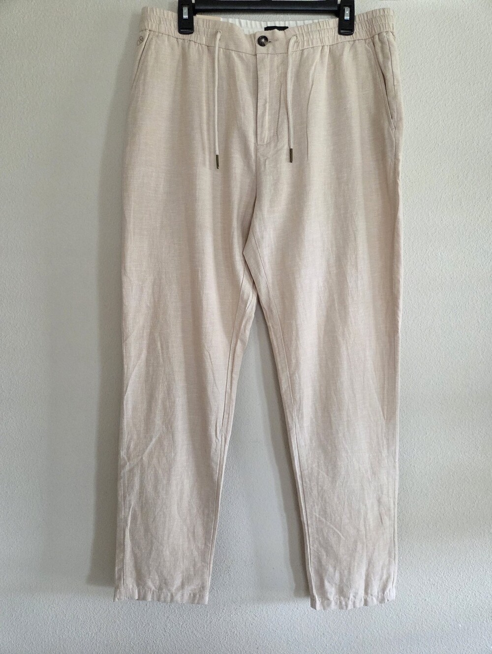 Scotch & Soda Warren Straight-Fit Cotton Linen Jogger Size 34/32 NWT